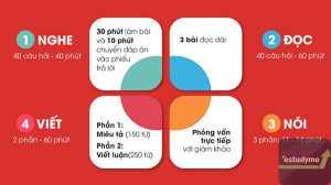 Chi tiết cấu trúc đề thi IELTS: Tổng hợp và cập nhật mới nhất
