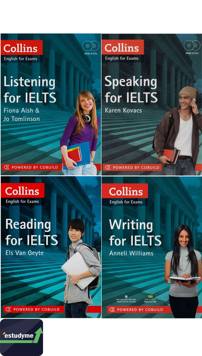 Bộ sách 4 kỹ năng collins for IELTS