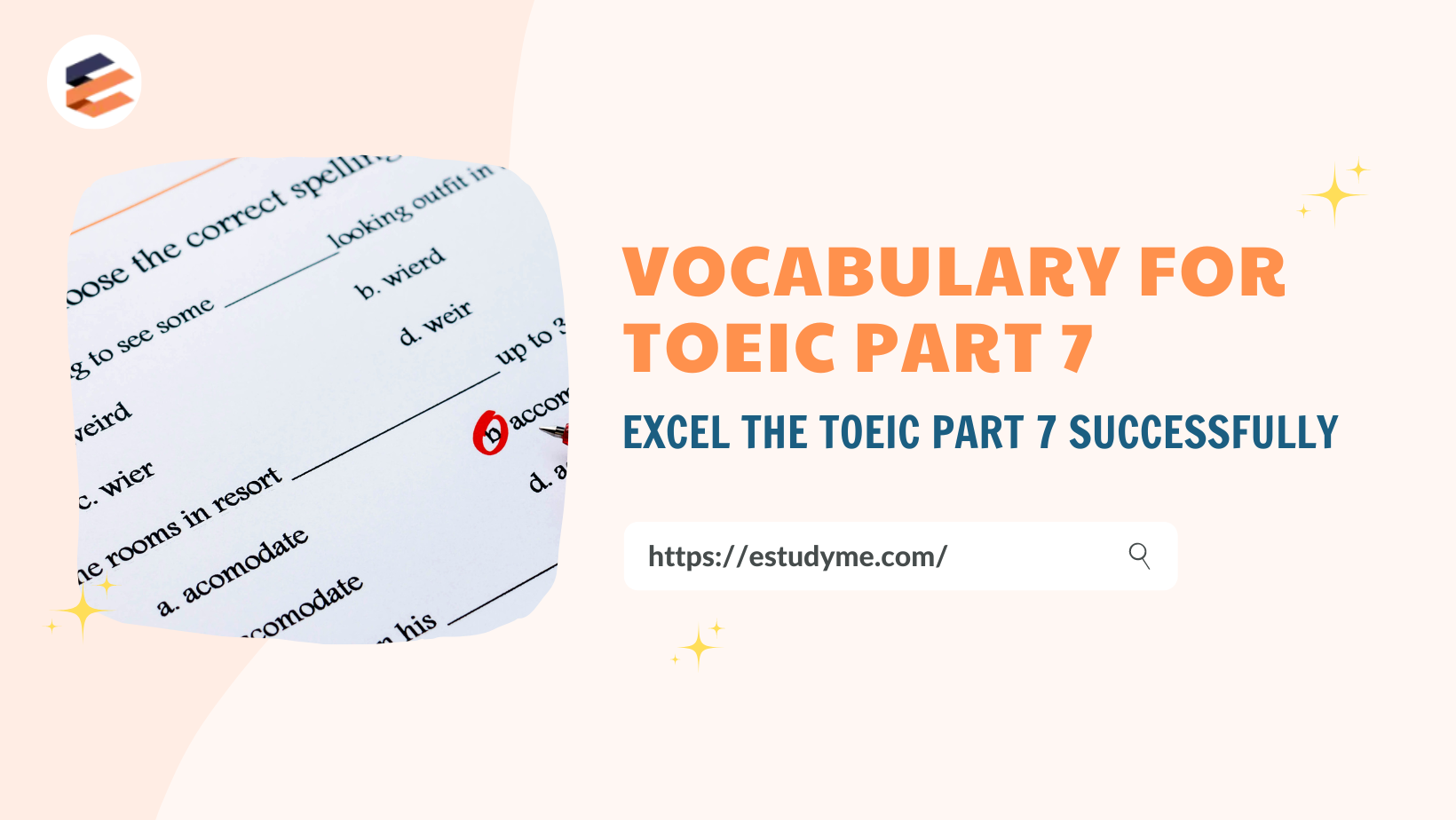 vocabulary for toeic part 7