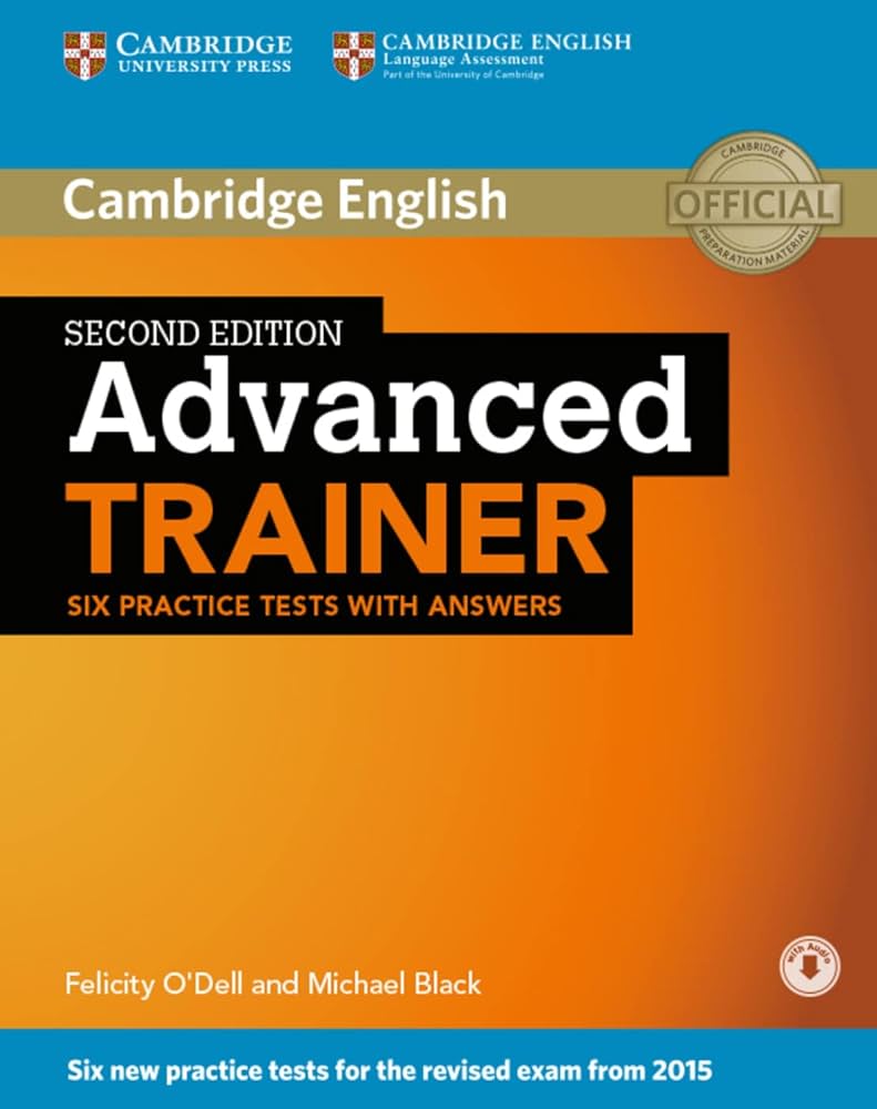 english learning books advanced trainer