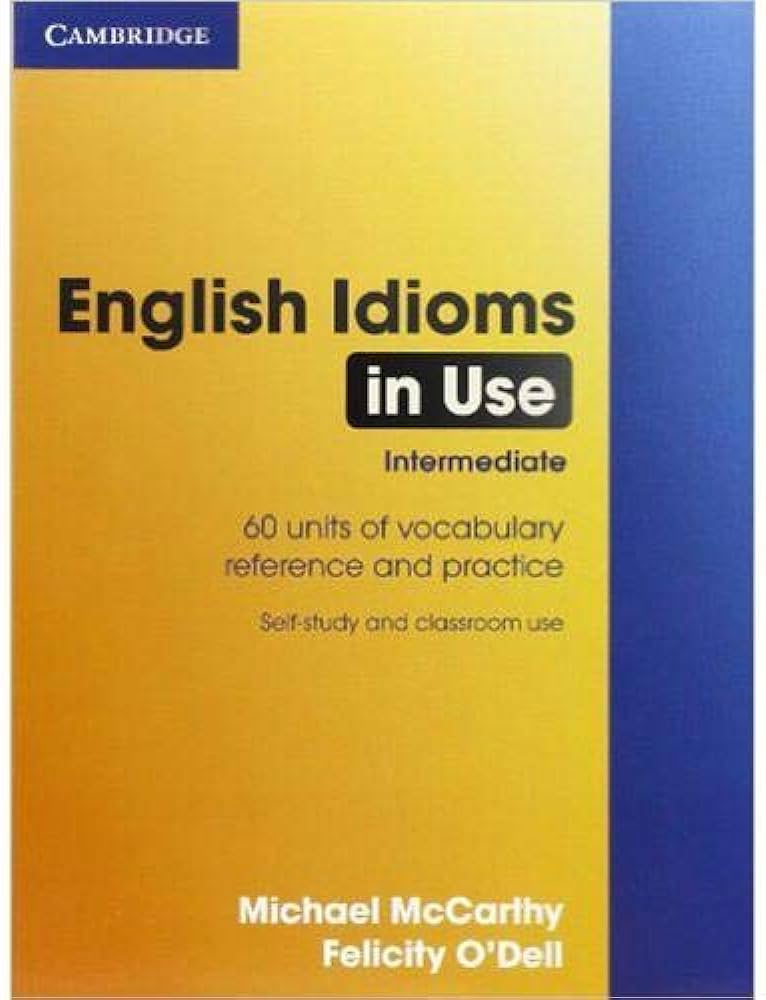 english learning books english idioms in use