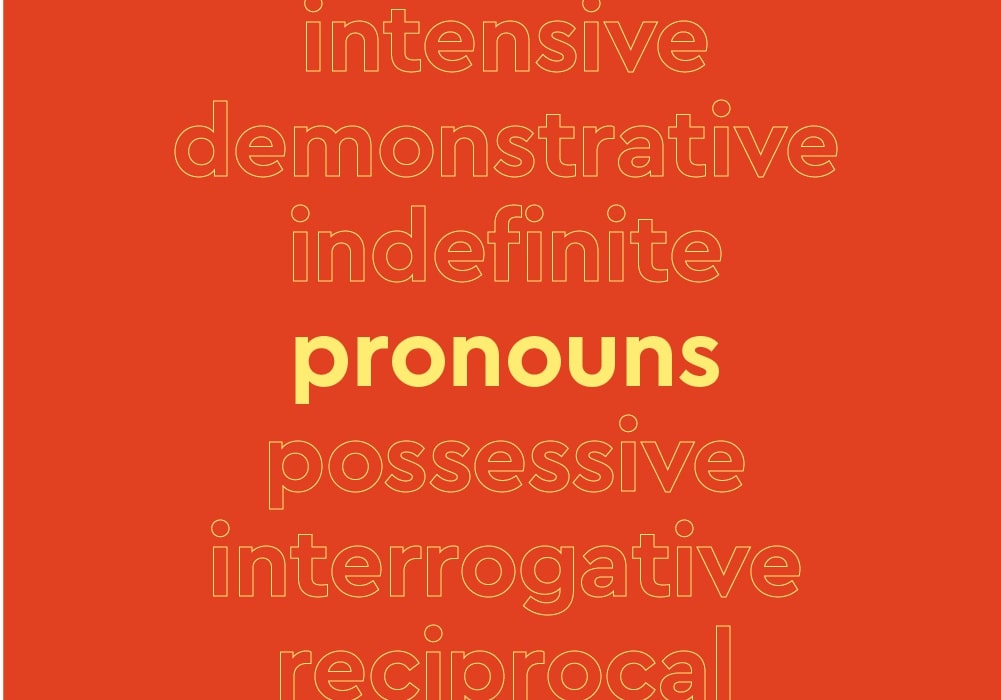 Pronouns usually replace specific nouns to avoid repetition