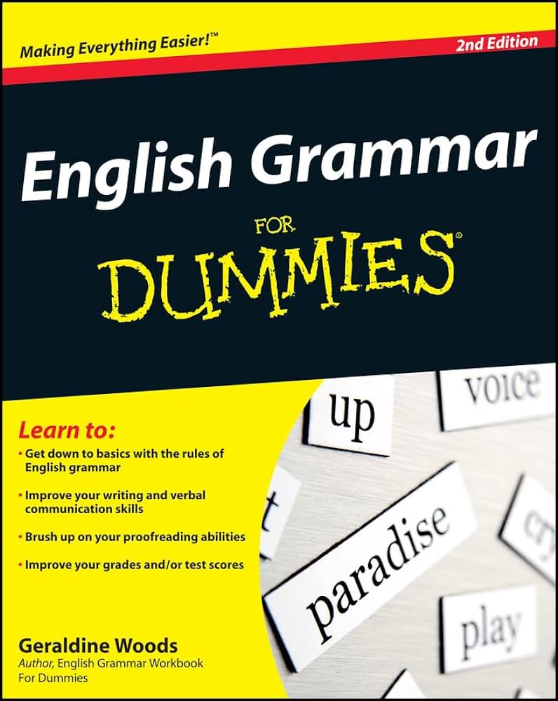 English Grammar for Dummies by Geraldine Woods