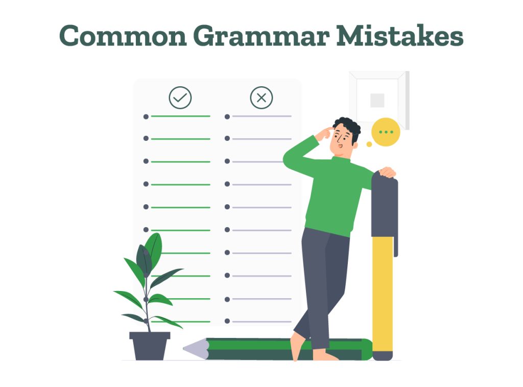 common mistakes in english