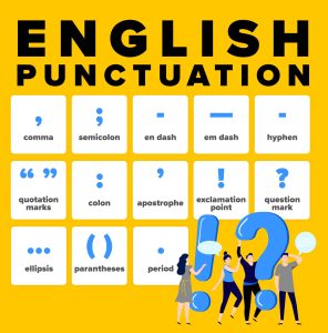 punctuation mark is an essential topic of basic English grammar