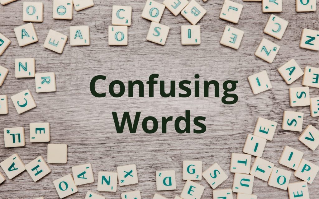 Common errors in English grammar - Confused words