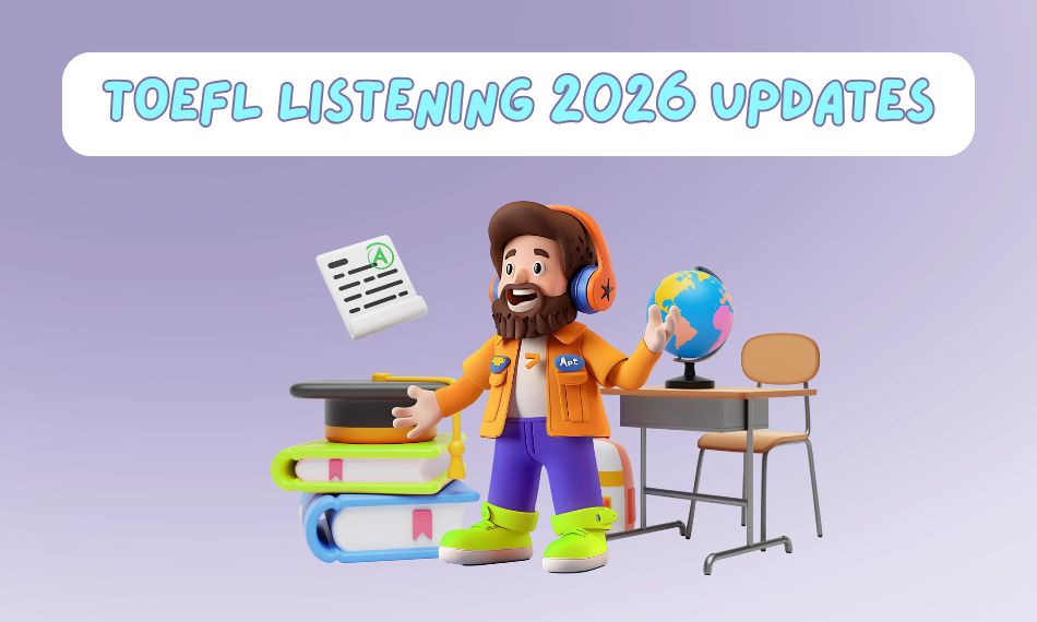 TOEFL Listening 2026 introduces smarter features and modern assessment methods.