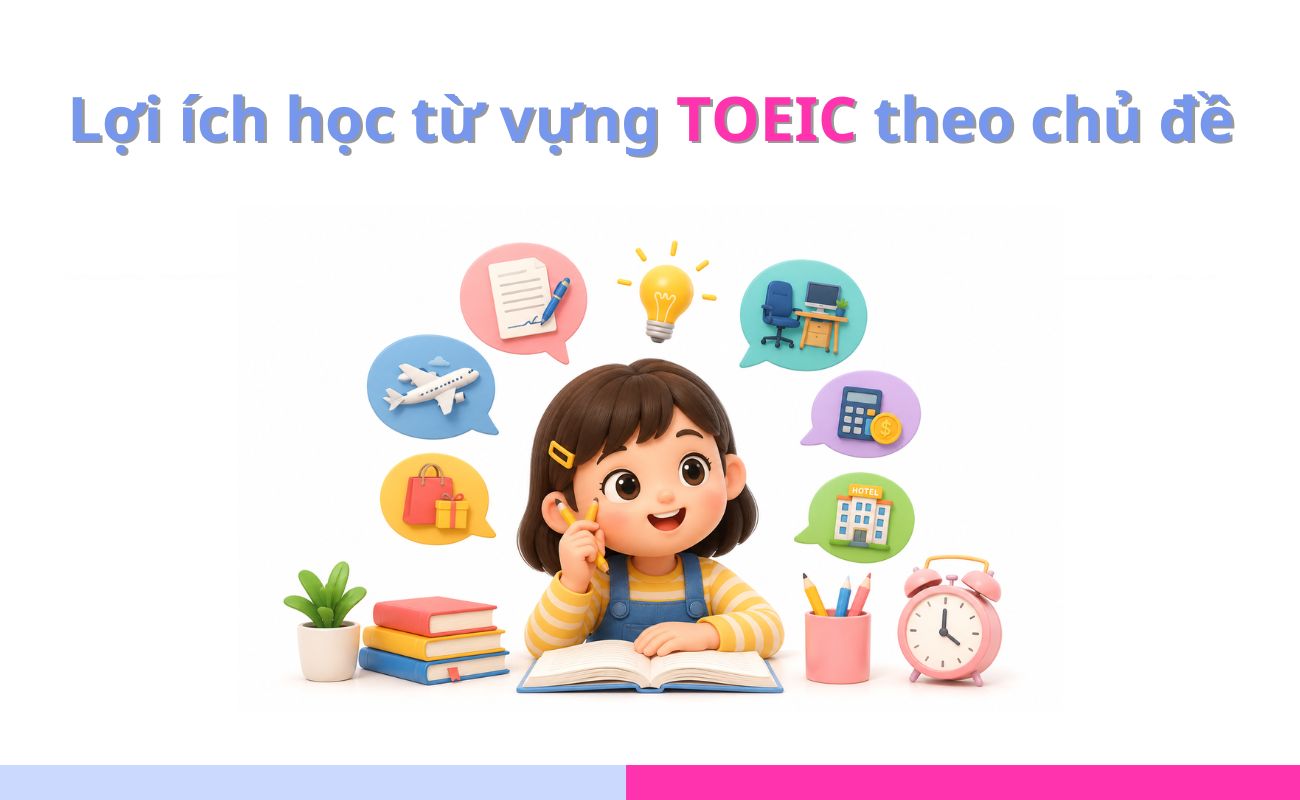 Tại sao nên học từ vựng TOEIC theo chủ đề?