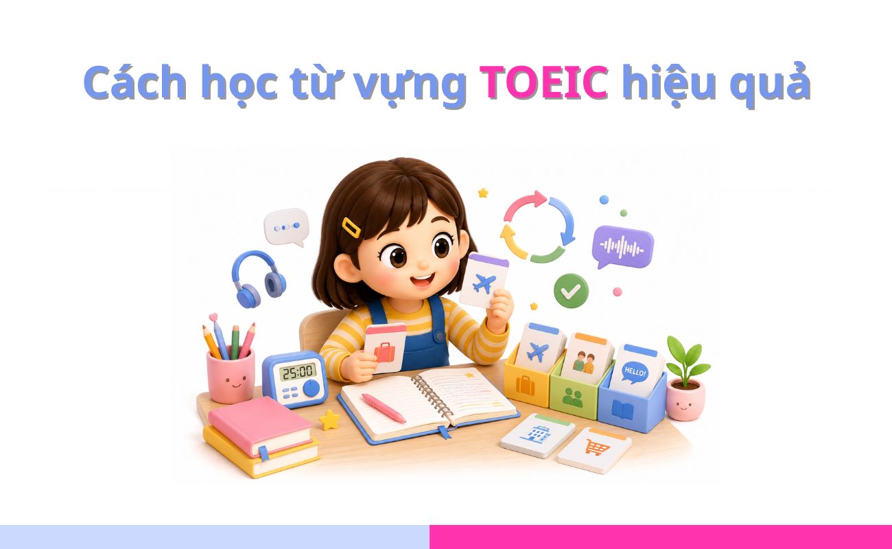 Cách học từ vựng TOEIC hiệu quả